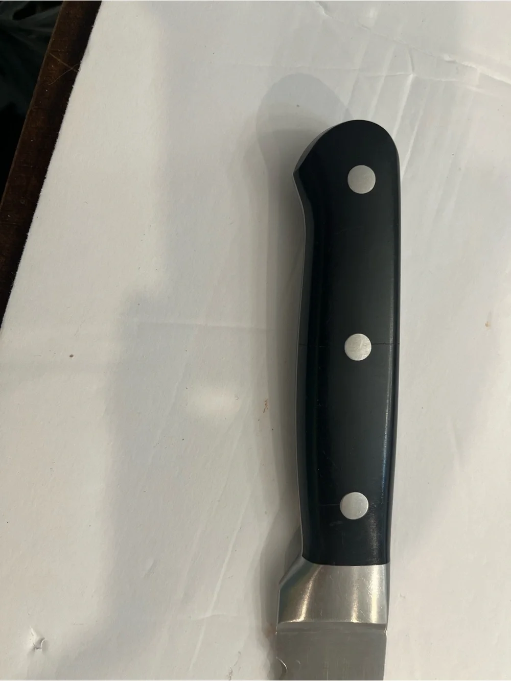 KitchenAid Stainless Steel Serrated Bread Knife with Black Handle